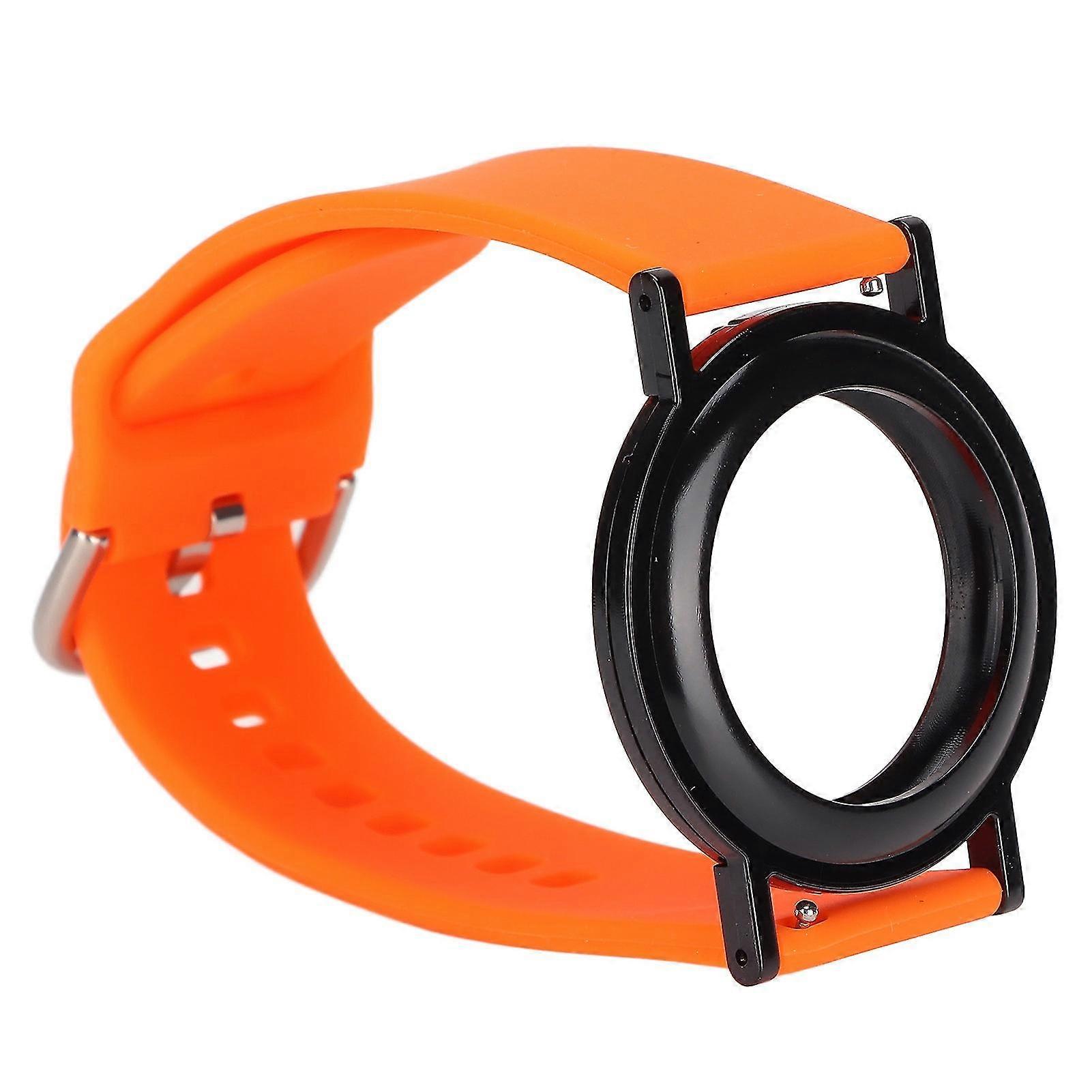 Silicone Orange Watch Bands for IOS Locator - Multifunctional Wristband for Kids and Elderly