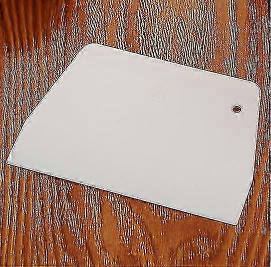 1pc Plastic Pizza Dough Trapezoid Scraper Cutter Flour Top Tool For Home Kitchen