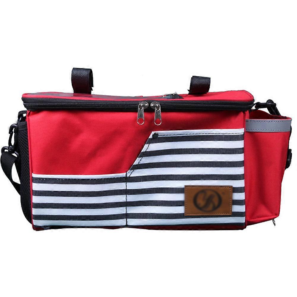 Stroller Organizer Pram Pushchair Organizer Bag 2-in-1 Buggy Organizer