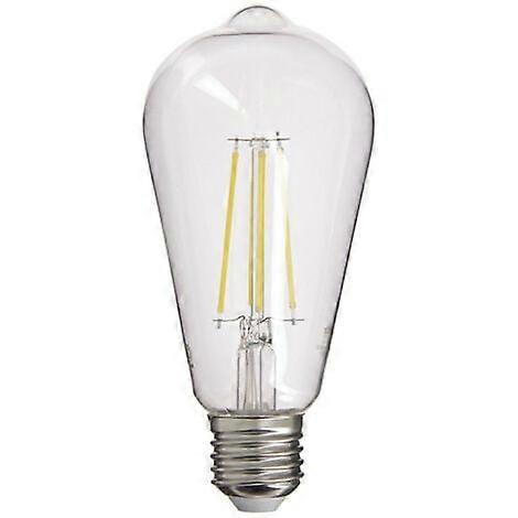 Edison LED filament bulb, E27 base, 4W.Warm light