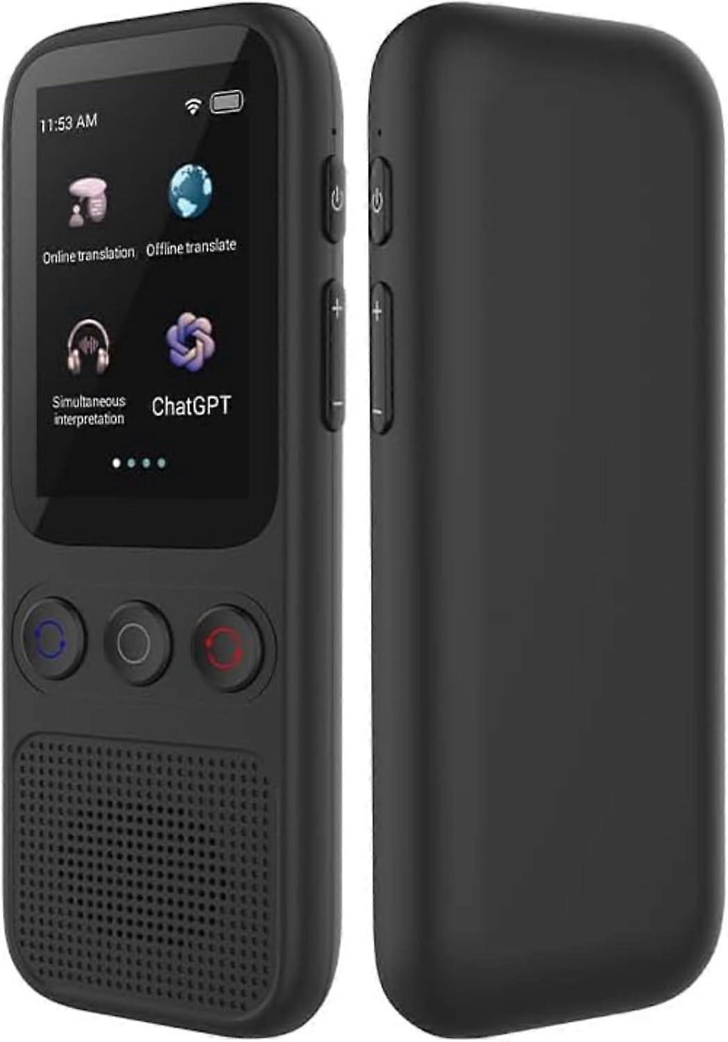 2024 Instant Voice Language Translator Simultaneous Translator No WiFi Required Two-Way Offline Translation in 138 Languages