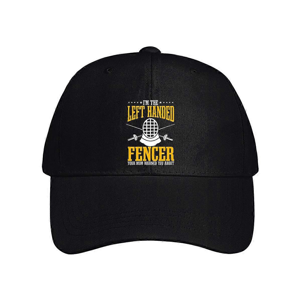 Ich bin der linkshändige Fechter Baseballkappe