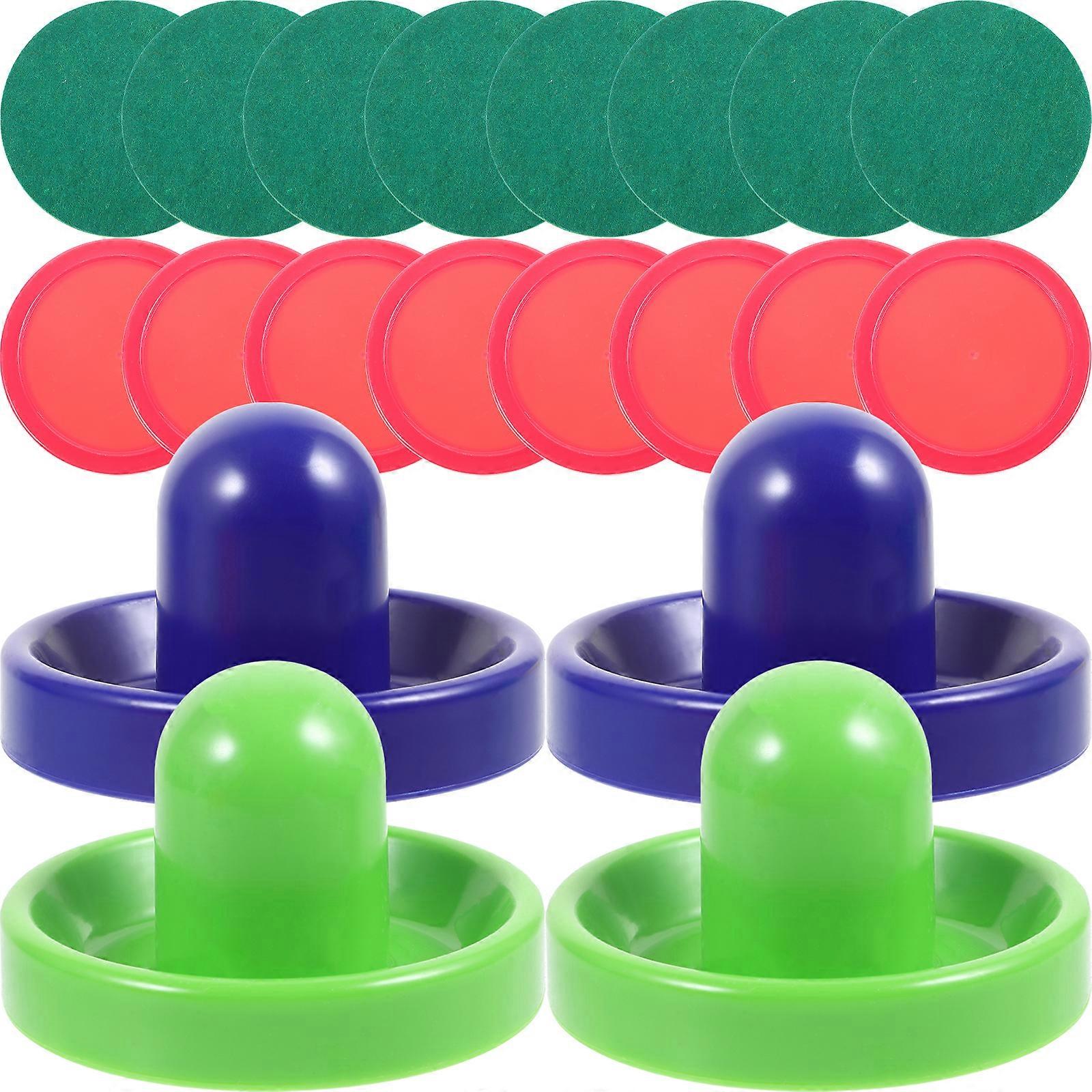 1 Set Plastic Ice Hockey Pusher Table Ice Hockey Game Pusher Ice Hockey Pucks Ice Hockey Replacements