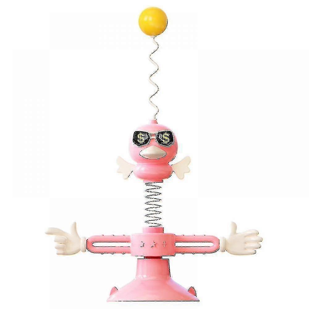 Windmill Cat Toy Withturntable Interactive Cat Toys(pink) #2977