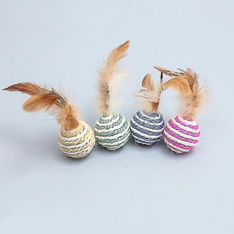 Striped Sisal Ball