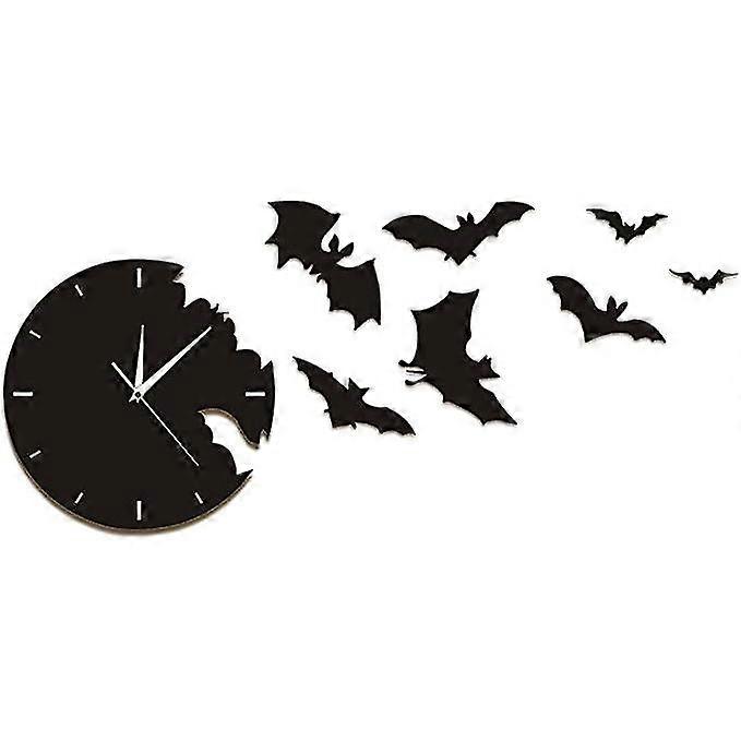 A Bat Clock The Geeky Clock Home Decor Contemporary Watch