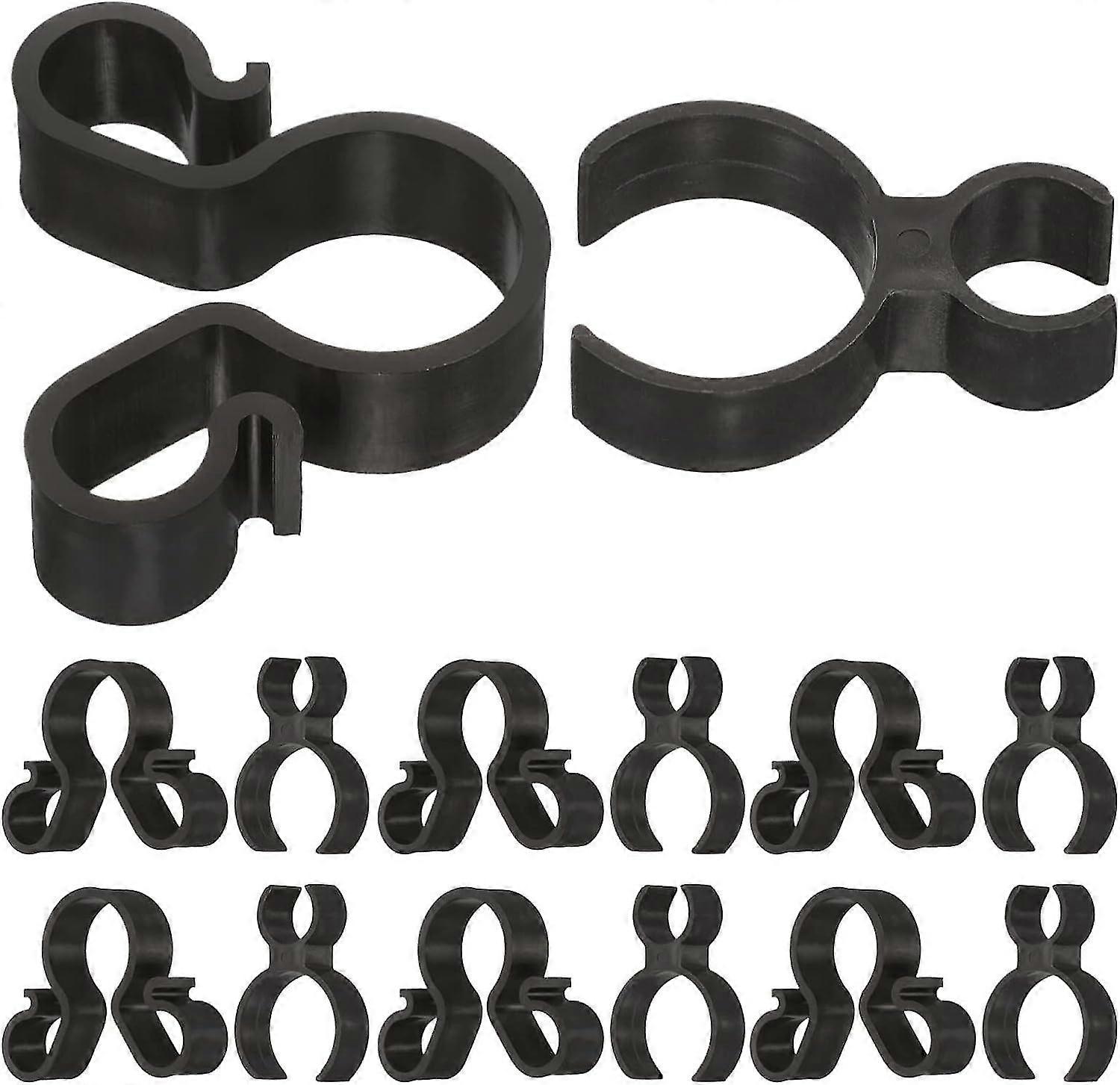 20Pcs Plastic Wine Bottle Safety Clips