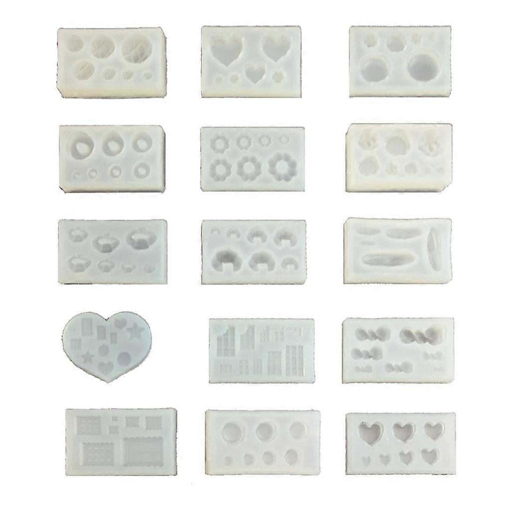 Simulation Candle Silicone Mold Miniature Doughnut Cookie Bread Biscuit-Mold