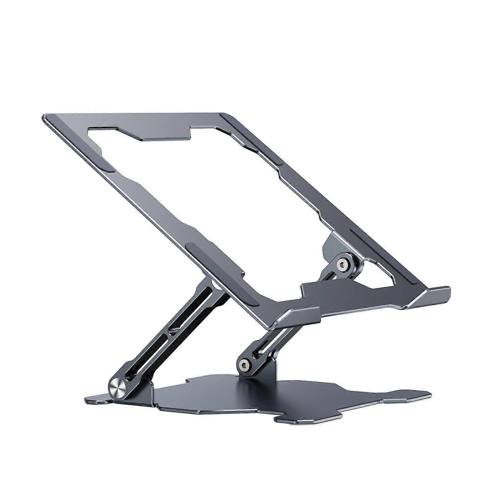 Height Adjustable Laptop Stand Ergonomic Aluminum Riser Platform for Notebook