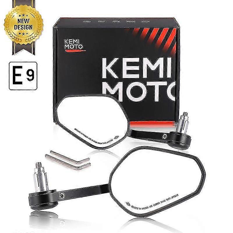 Motorcycle Mirrors E-mark Cnc Bar End Mirror For Ninja Z650 Z750 Z800 Z900 R1250gs G310r R1150r R1200r F800s Cb500x Nc700x Nc750