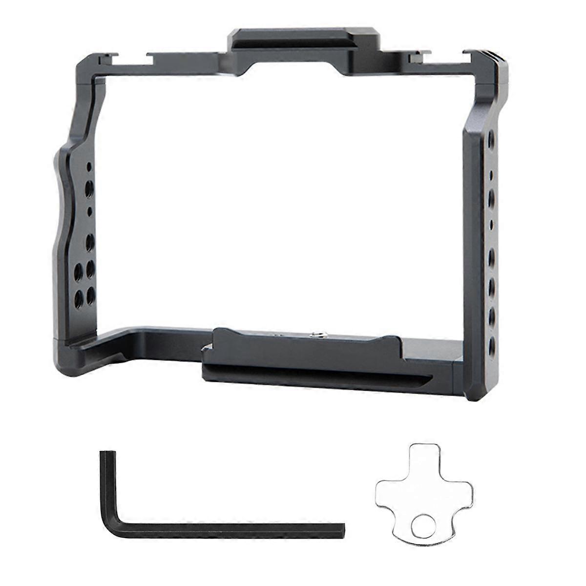 Camera Cage Video Cage Shoe Mounts for A7M4/A7M2/A7M3/A7R3/A7R2/A72/A73/A74
