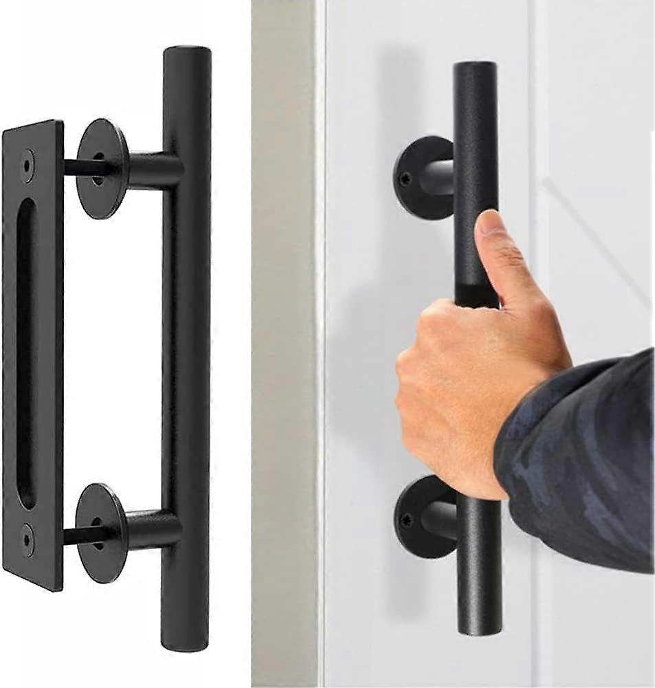 Round Sliding Door Handle with Mounting Hardware - Barn Doors More
