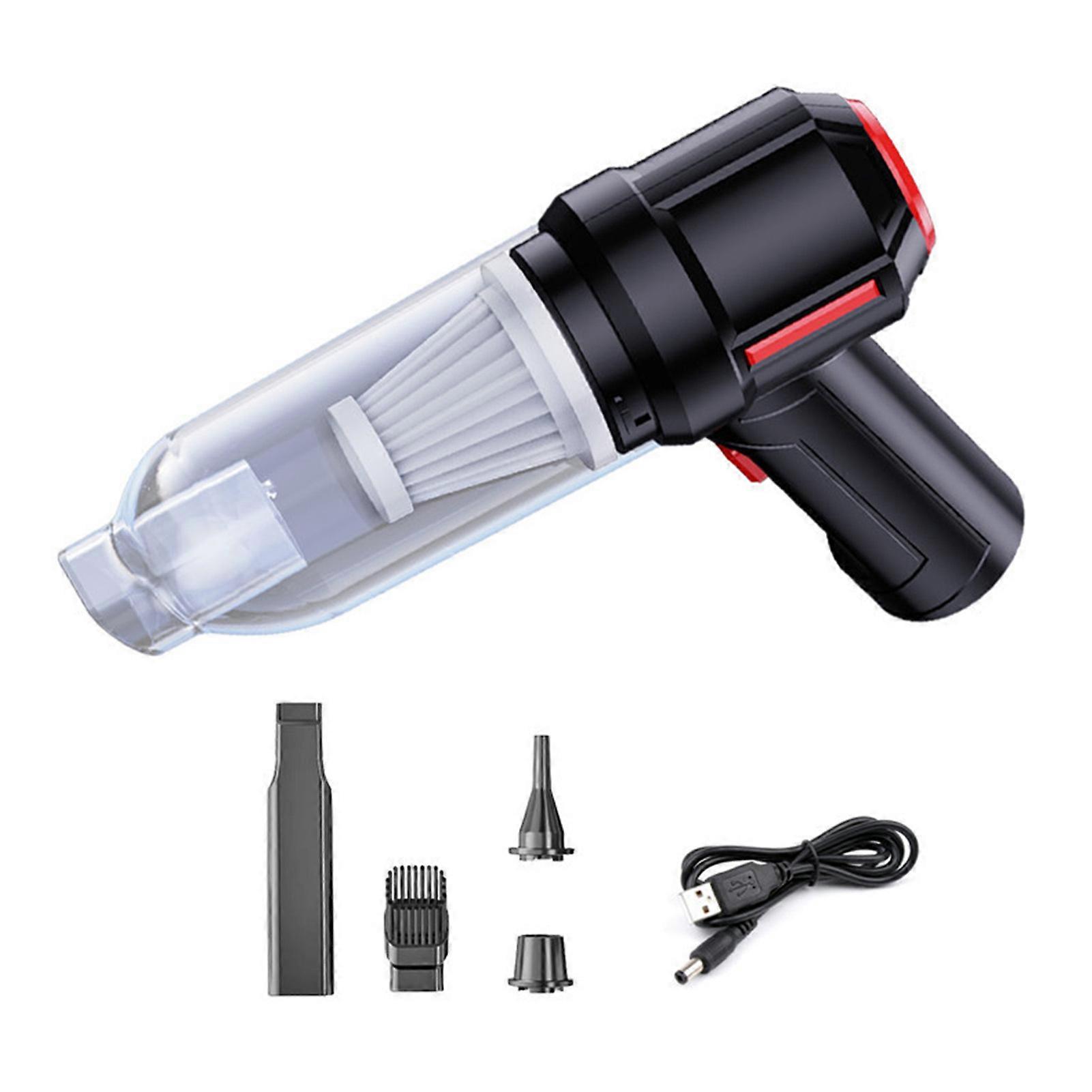 Aspirapolvere per auto 9000PA Aspirapolvere portatile portatile senza fili ad alta potenza a basso rumore per la casa nera