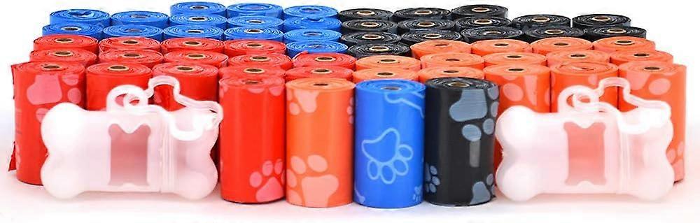 nted Pet Waste/Poop Bag Refills Mixed Colors