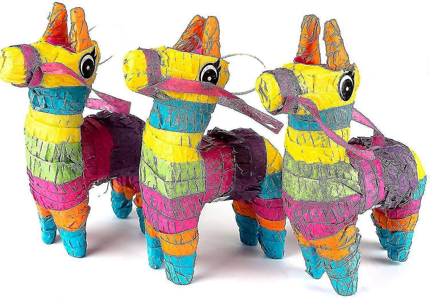 Mini Donkey Pinatas Fiesta Décorations