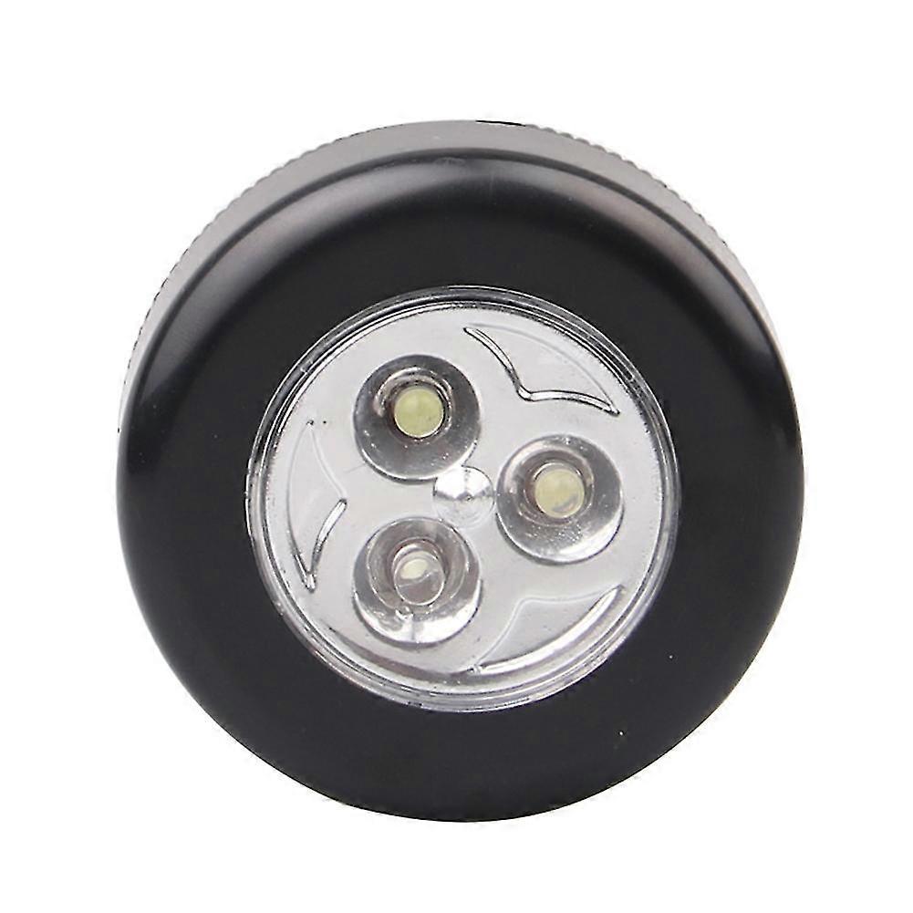 3LED Touch Control Easy Install Night Lamp Battery Powered Under Cabinet Light