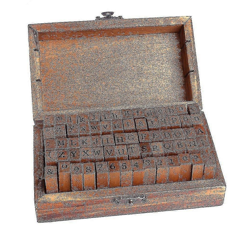 70pcs - finalidade aposta número de letra caixa de borracha set box