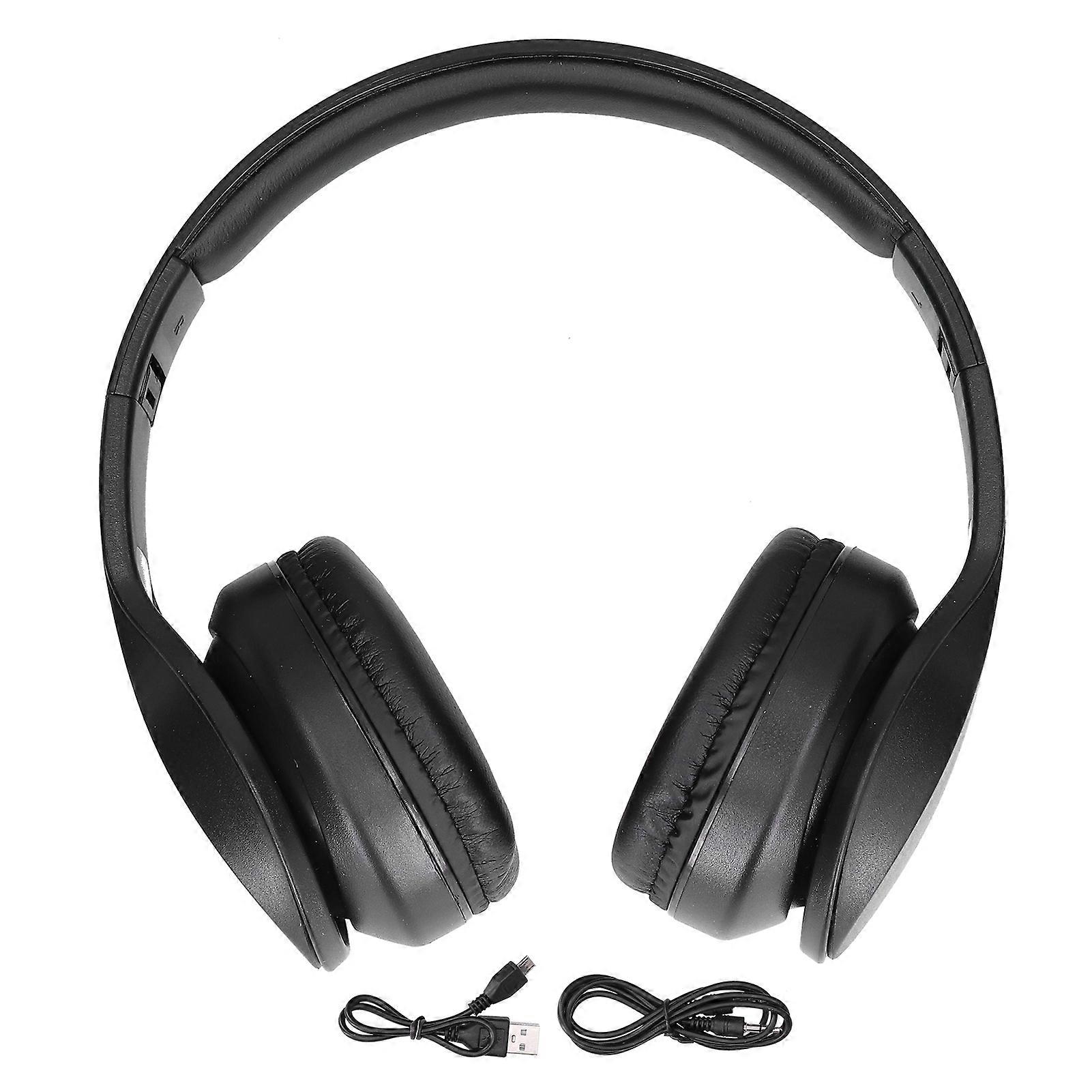 OY712 Wireless Bluetooth Headset with 3.5mm Audio Cable Microphone Foldable Headset