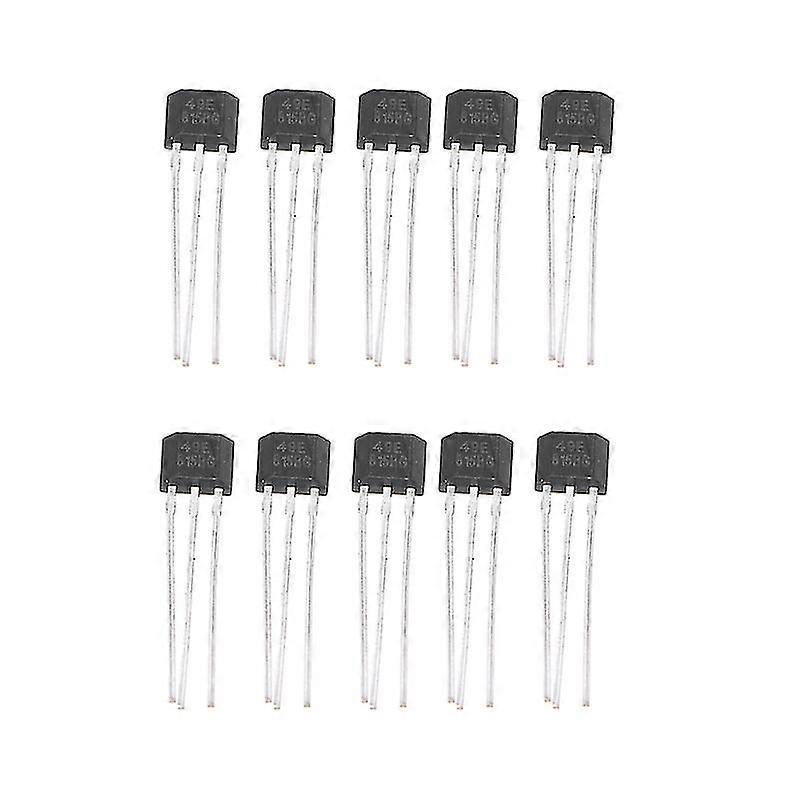 10pcs 49e Hall Element Oh49e Voltage Regulator Hall Effect Sensor Linear Switch
