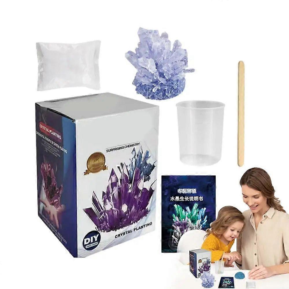 Crystal Science Kit Science Experiment Kits For Kids Crystal Making Lab Toys Stem Project Toy Educational Science Gifts