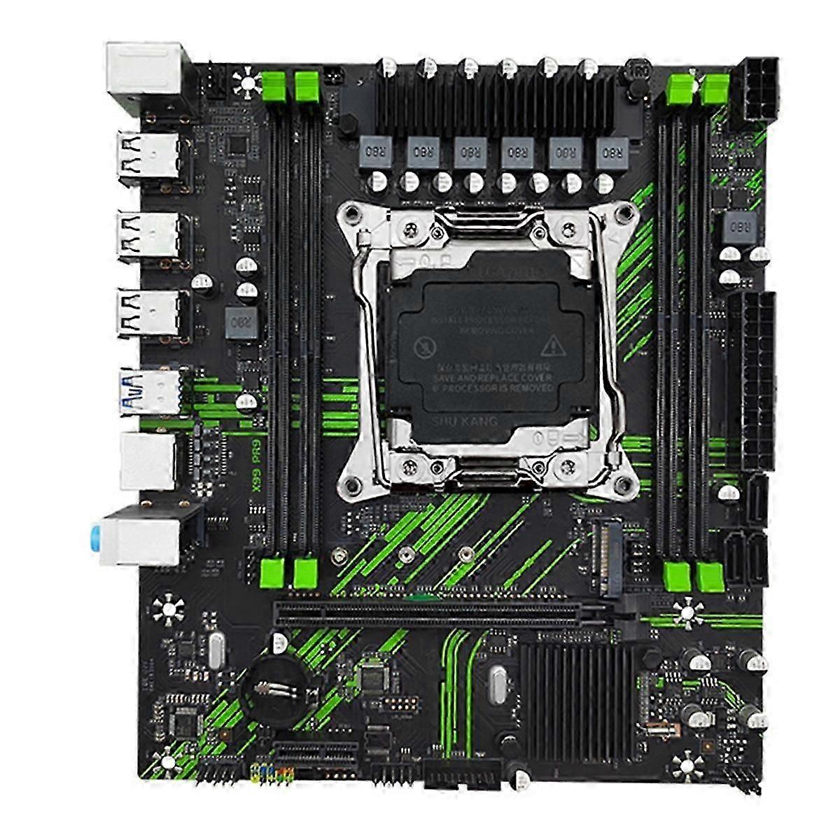 X99 Pr9 Moderkort Stöd Lga 2011-3 Xeon E5 V3 Och V4 CPU Ddr4 PC Bärbar Dator Moderkort