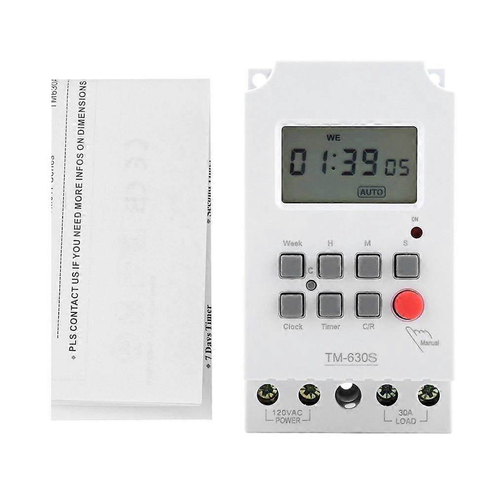 110V Digital Electric Durable Programmable Smart Control Switch Timer