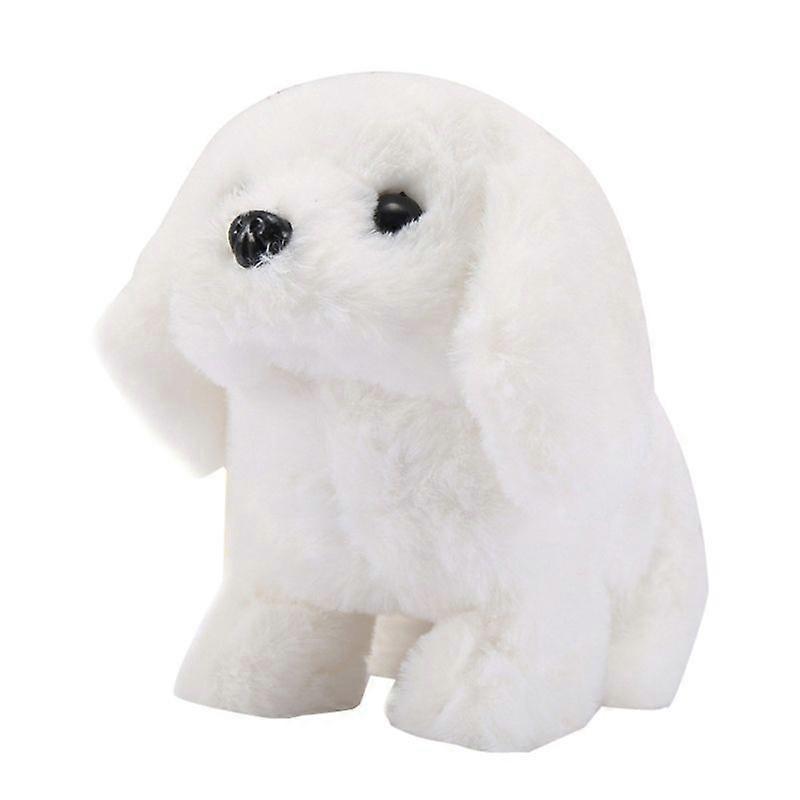 MINI robot chiot, mon chiot robot réaliste, peluche interactive pour animaux de compagnie enfants jouets animaux de compagnie électroniques pour aboyer, queue remuant un