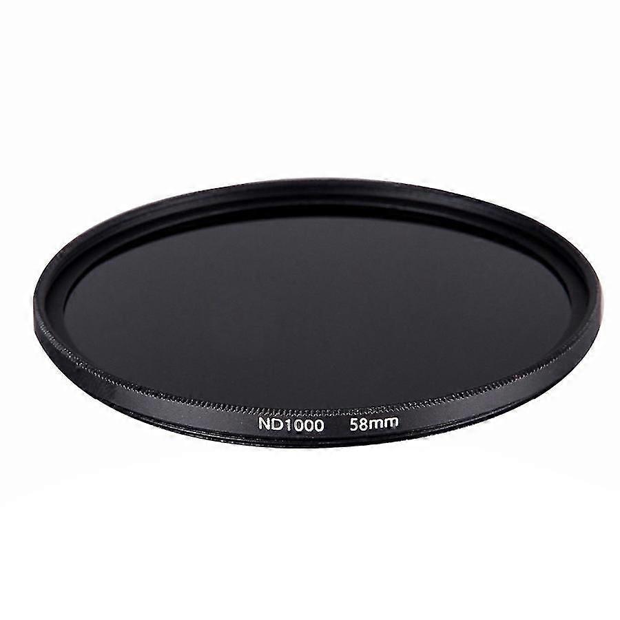 58mm Filter Adjustable Neutral Density Nd1000 Reducer Nd Camera Filter Ultra Slim, Waterproof