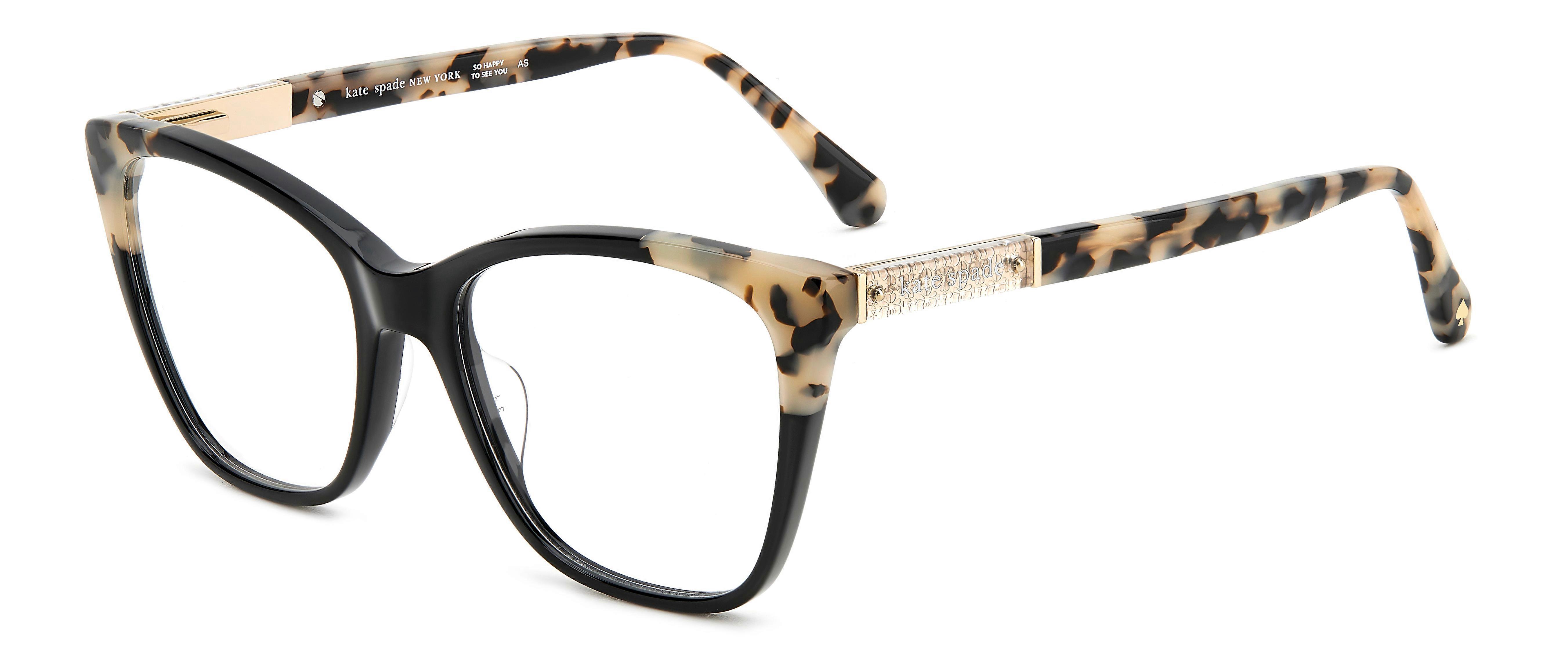 Eyewear Frames KATE SPADE CLIO/G 807 BLACK 53/17/140 WOMAN