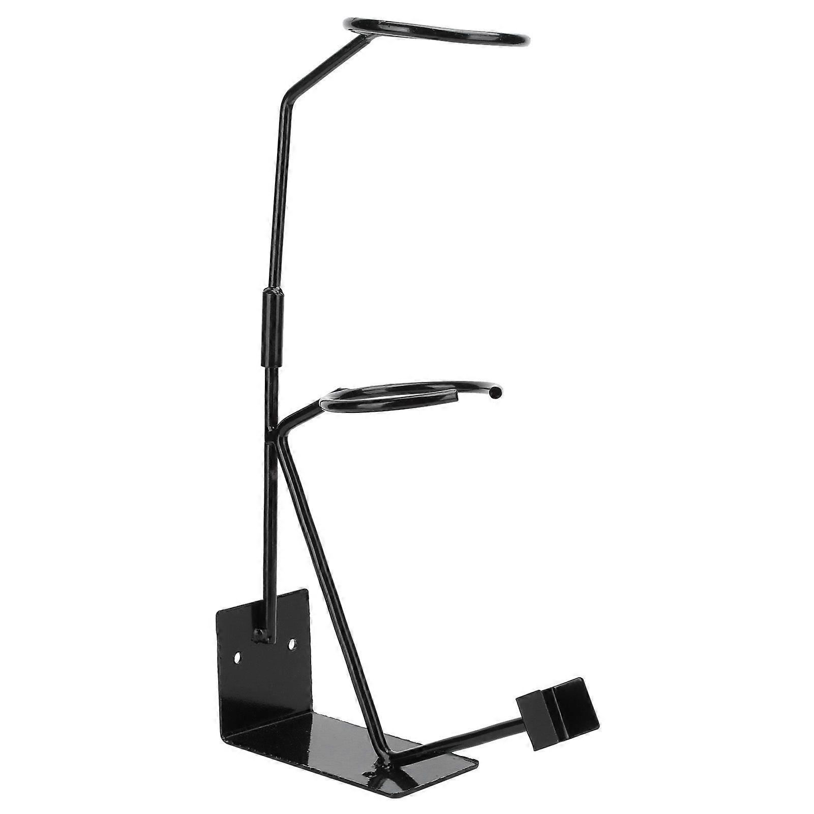 Spray Gun Holder Painting Sprayers Fixed Storage Stand with Strainer Rack Accessory