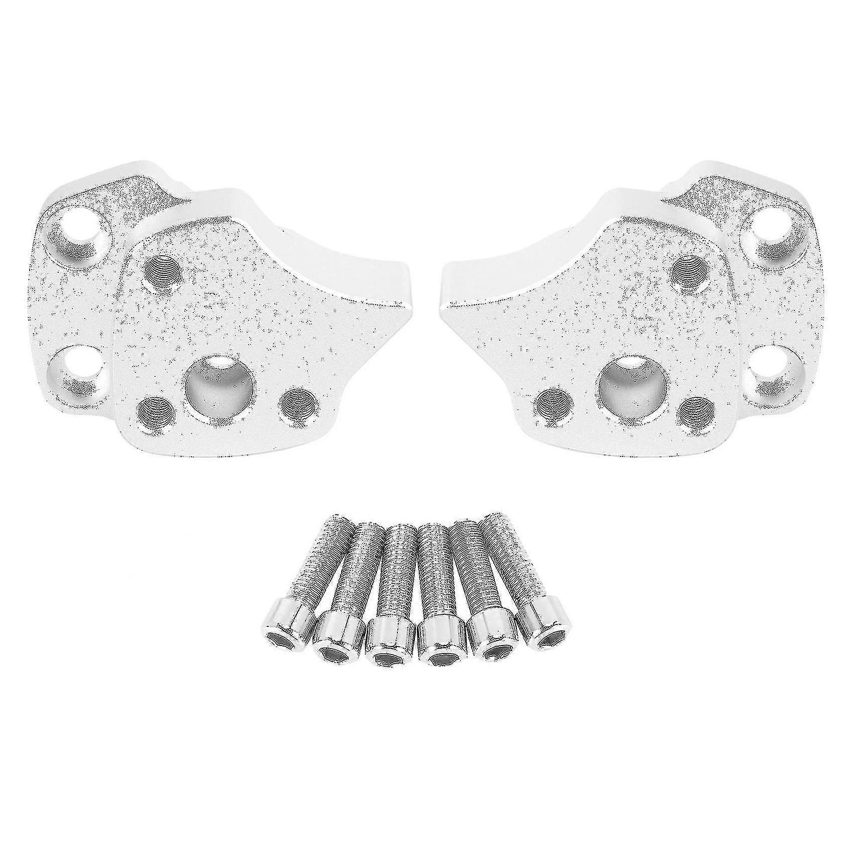 Fjr1300 Fjr 1300 2001-2005 Gümüş Kollu Bar Yükselticiler Motosiklet Aksesuarları için 25mm Gidon Yükseltici