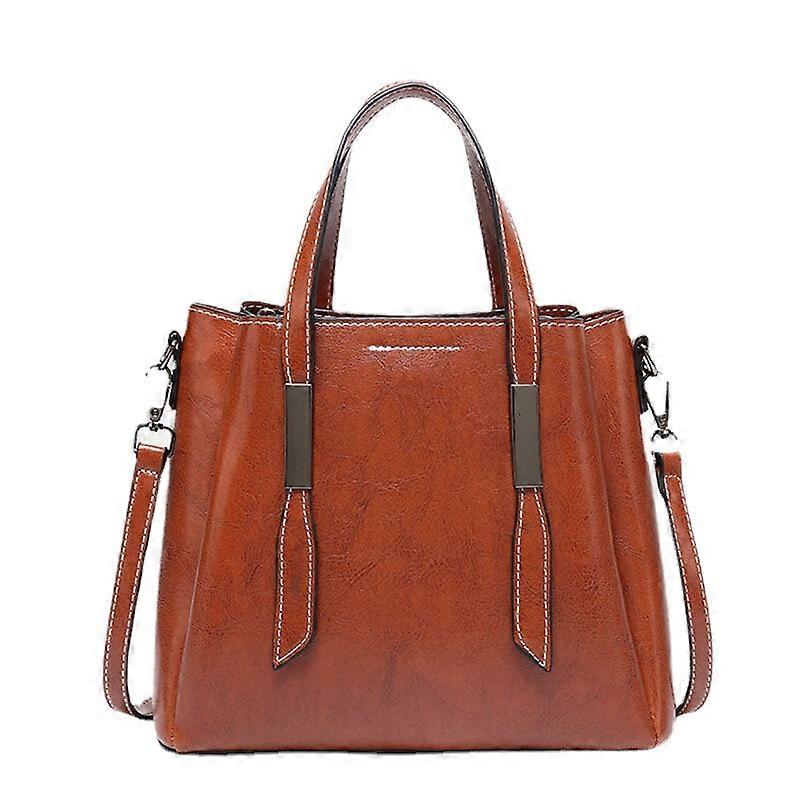 Women Casual Faxu Leather Handbag Shoulder Bag