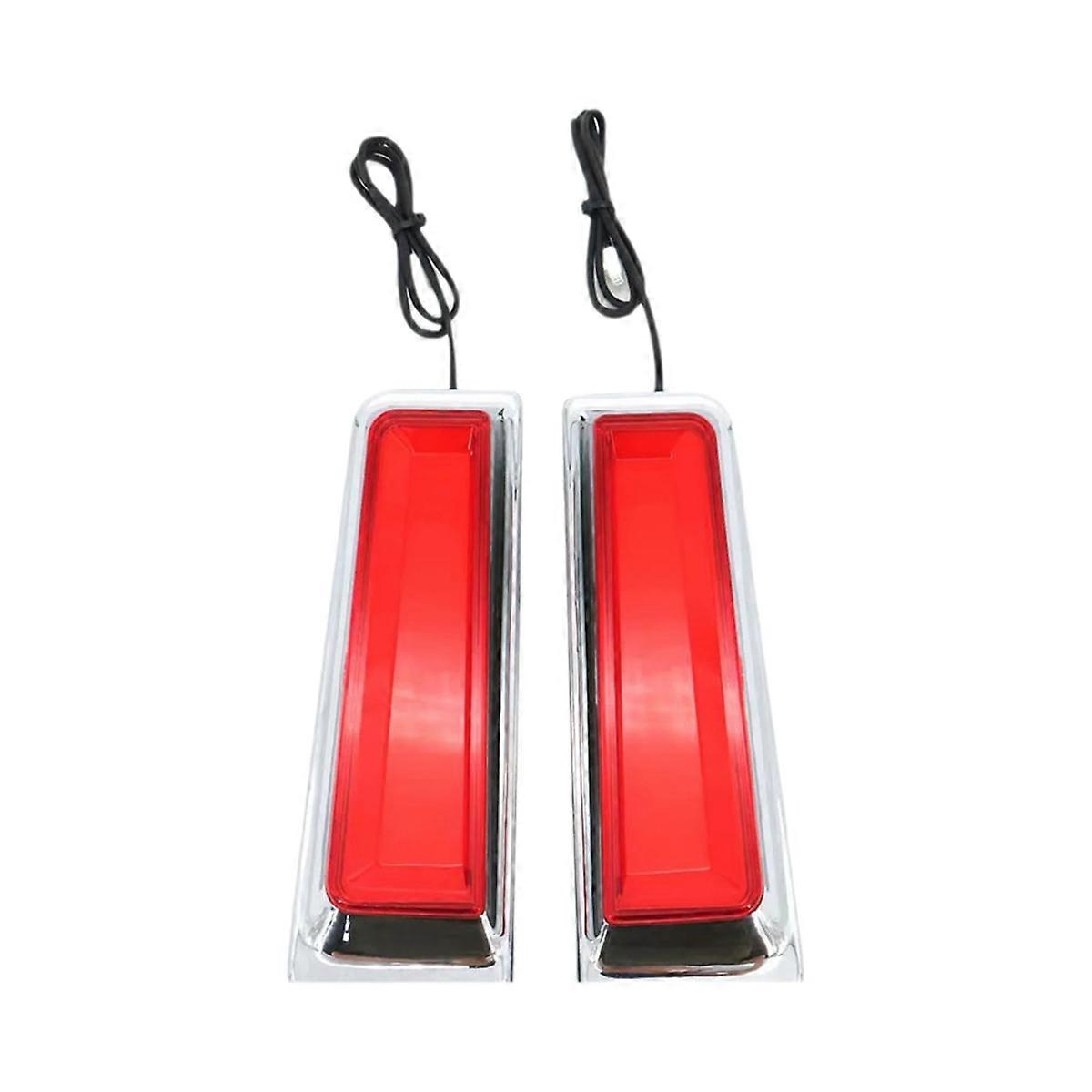 Motorcycle Daytime Running Light Rear LED Brake Tail Light for - Road Glide 14-20 Red