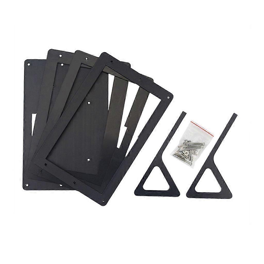 Black Acrylic Enclosure Box for Highs Deifinition 7Inch Touch Screens