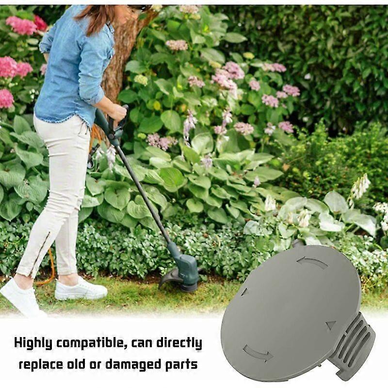 Pack De 3 Bobinas De Hilo Y 1 Tapa Para Bosch Easygrasscut – Repuestos F016800569 Y F016F05320 (diámetro 1.6mm, 4.9m)