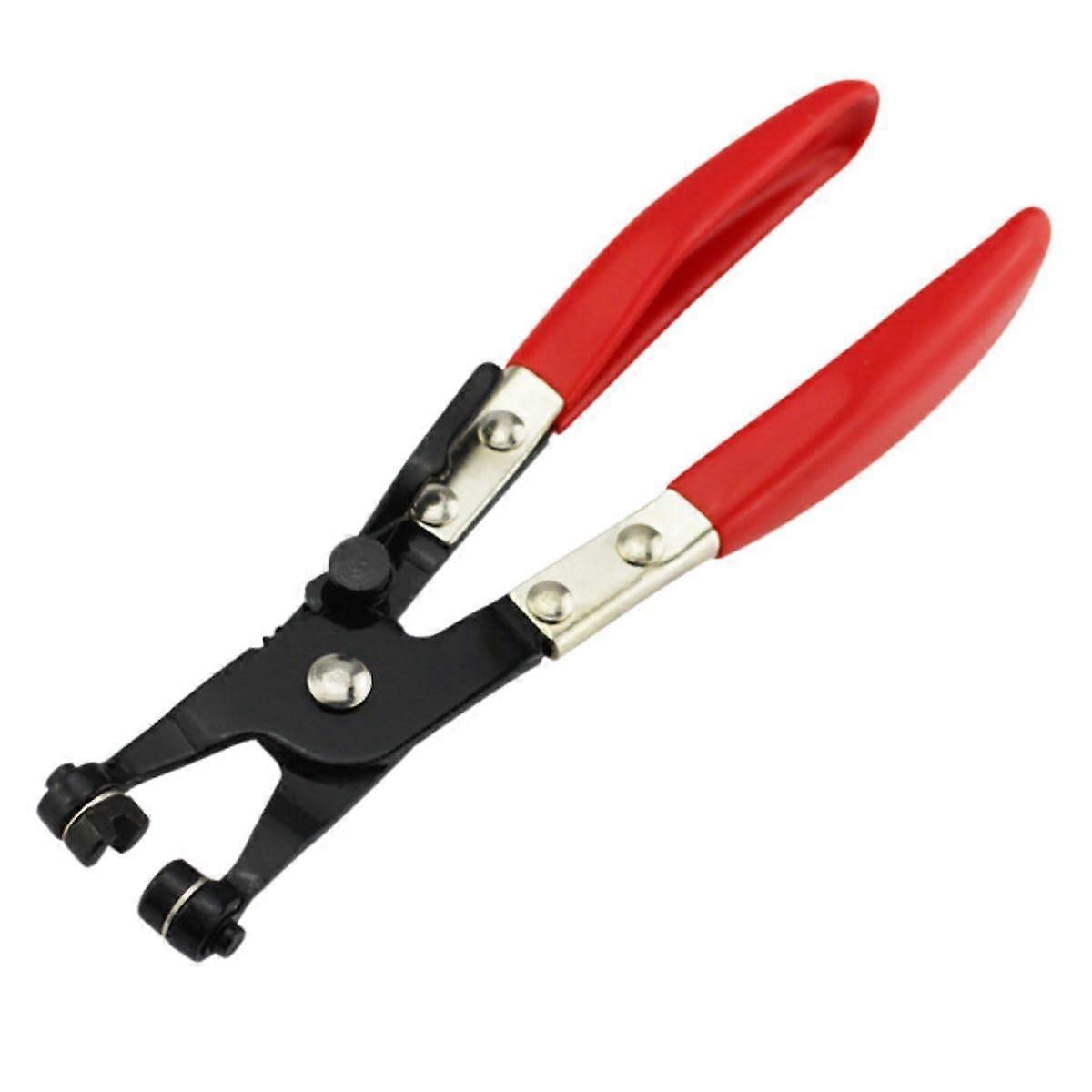 Hose Clamp Pliers for Removal and Installation of Ring - Type Auto Hose Repair Kits Tools Swivel Flat Band