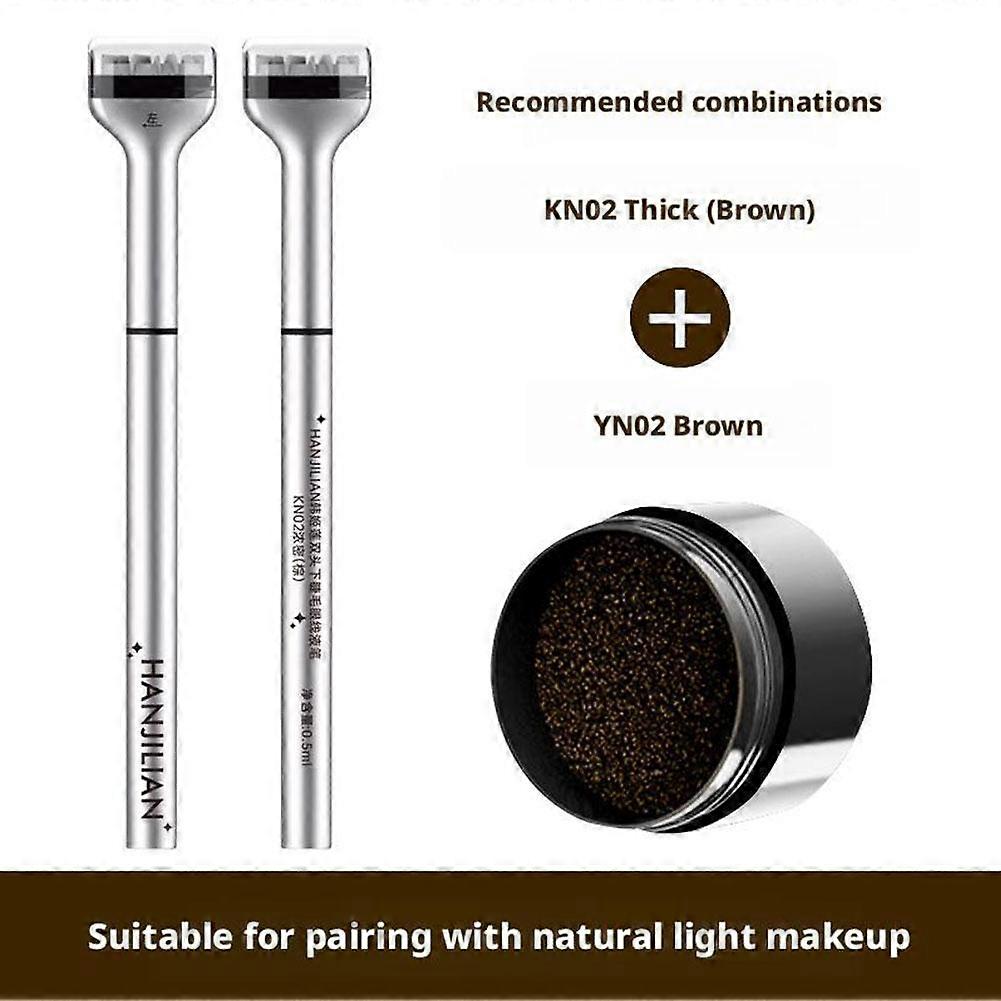 Lower Eyelash Stamp Set Newbie Beginner, Long-lasting Waterproof