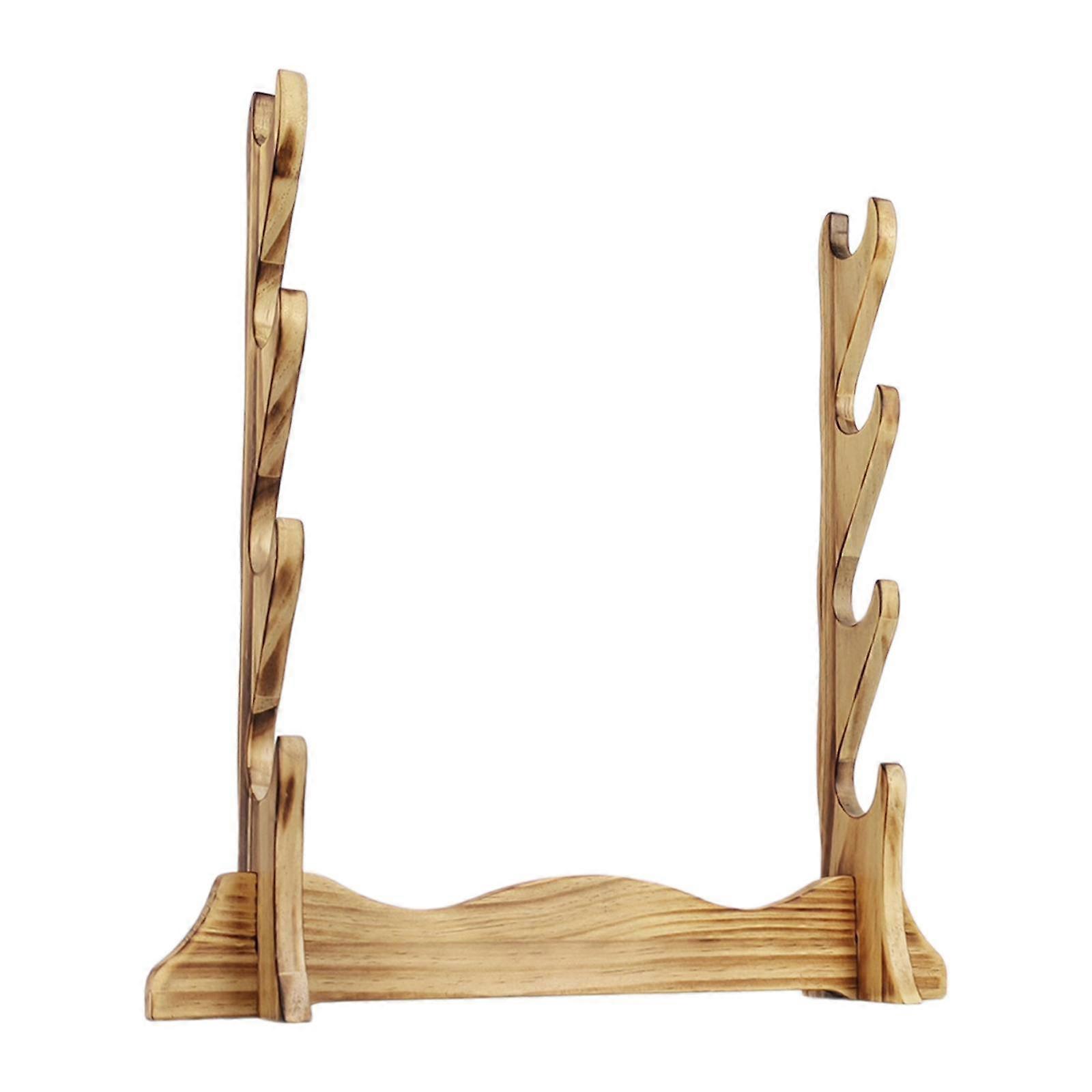 Samurai Sword Stand Bracket Horizontal Support Accessories Desktop Easy