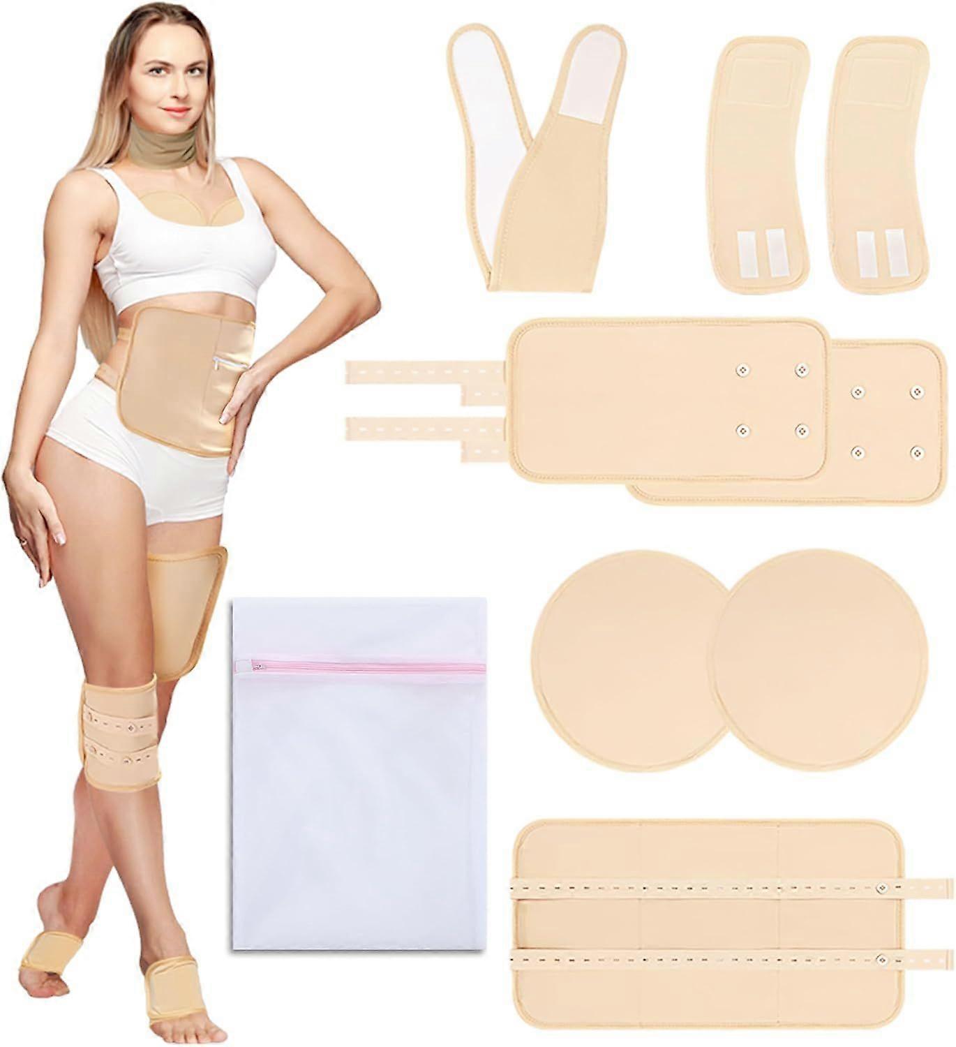 Lot de 9 emballages réutilisables à l'huile de ricin bio, modèle le plus récent (2025)