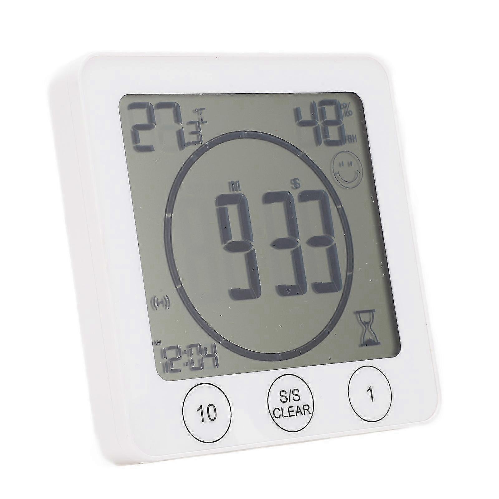 Temperature and Humidity Meter Indoor Thermometer Hygrometer Timer for Home Office