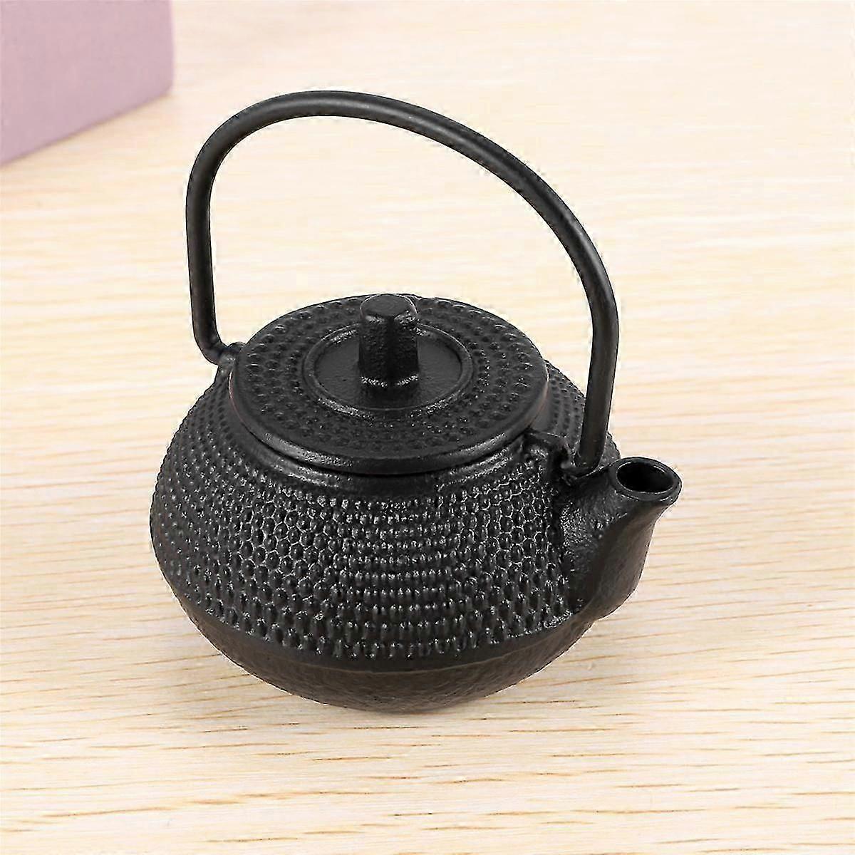 Japanese Style Cast Iron Kettle Teapot with Strainer, 50ml
