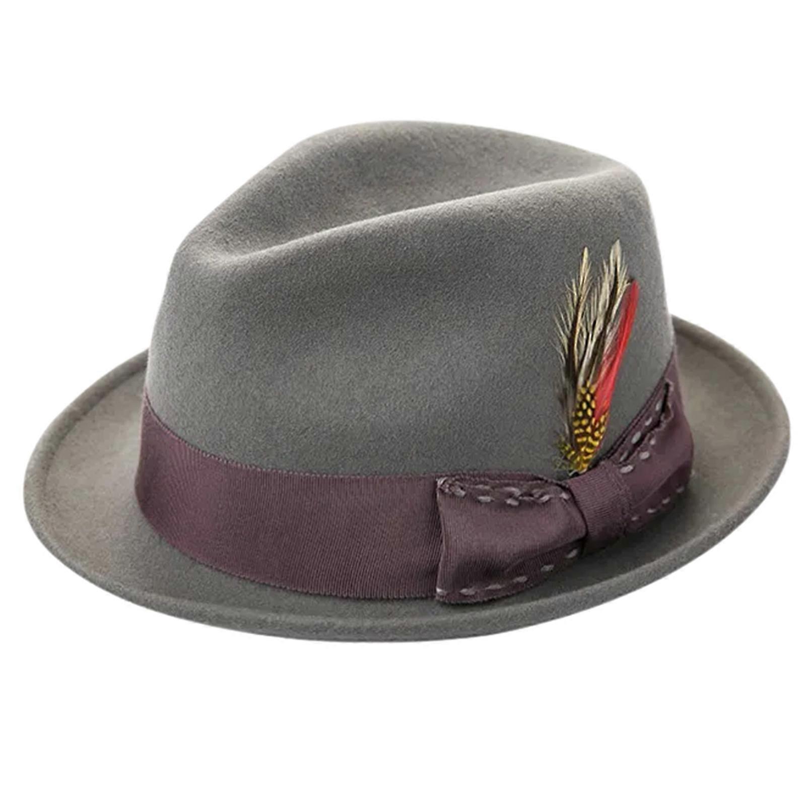 Sophisticated Unisex Hats Unique Weathered Stylish Hat Simple Solid Color Hat Fashion Accessory for Winter Gray