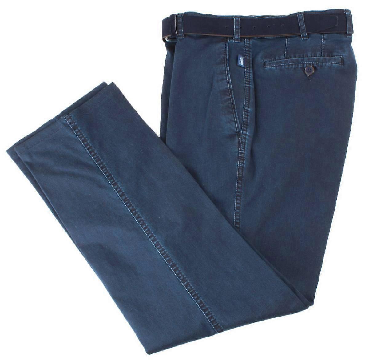 BRUHL Montana Ultralight Soft Touch Jeans - Blue Black