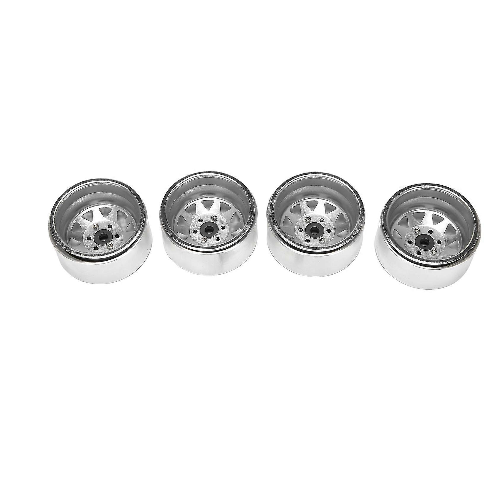 4PCS 1.9 Wheel Hub Rim for 1/10 RC Crawler Axial SCX10 90046 ,1