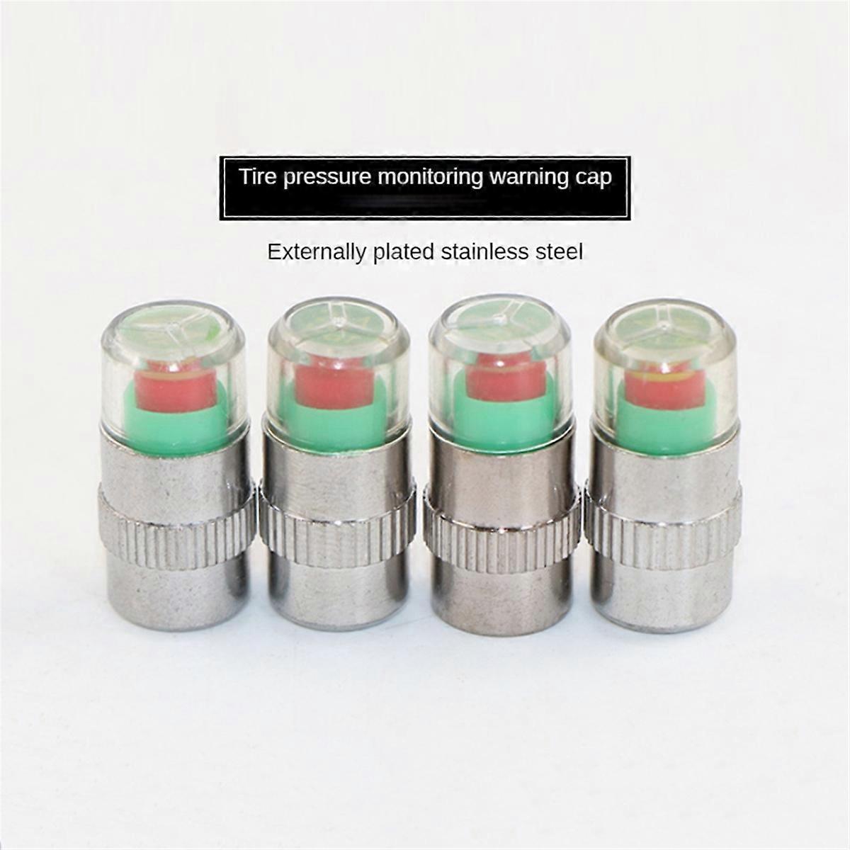4Pc Car Tire Pressure Indicator Tire Pressure Gauge