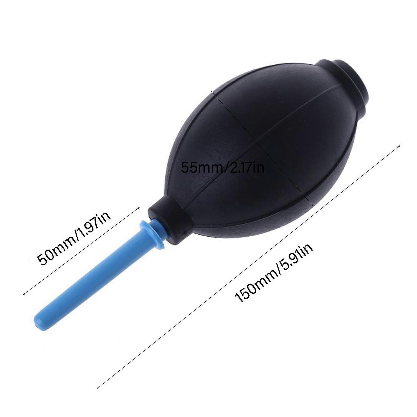 Pompe soufflante à air en caoutchouc pour appareil photo, nettoyeur de poussière, pour objectif d'appareil photo, CCD, montre LCD, noir, 2015