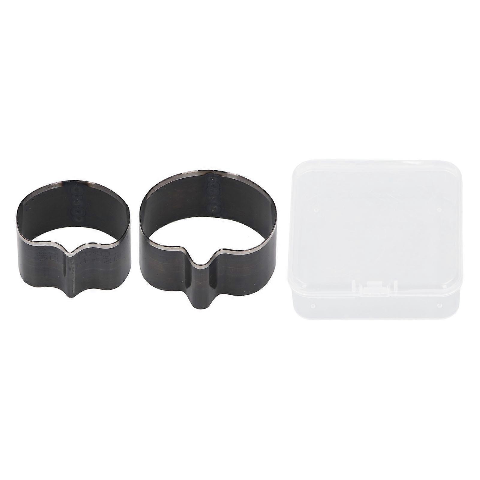 Fruit Shape Leather Cutting Die, 2 Pcs Set 34mm 44mm Height Alloy Steel Leather Die Cutter for Crafts