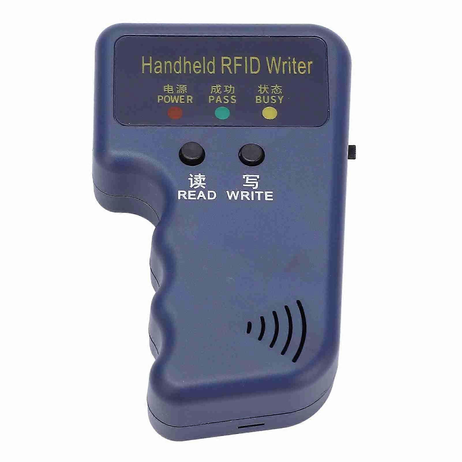 Handheld 125KHz RFID Copier Reader Writer with 6 Tags & Cards
