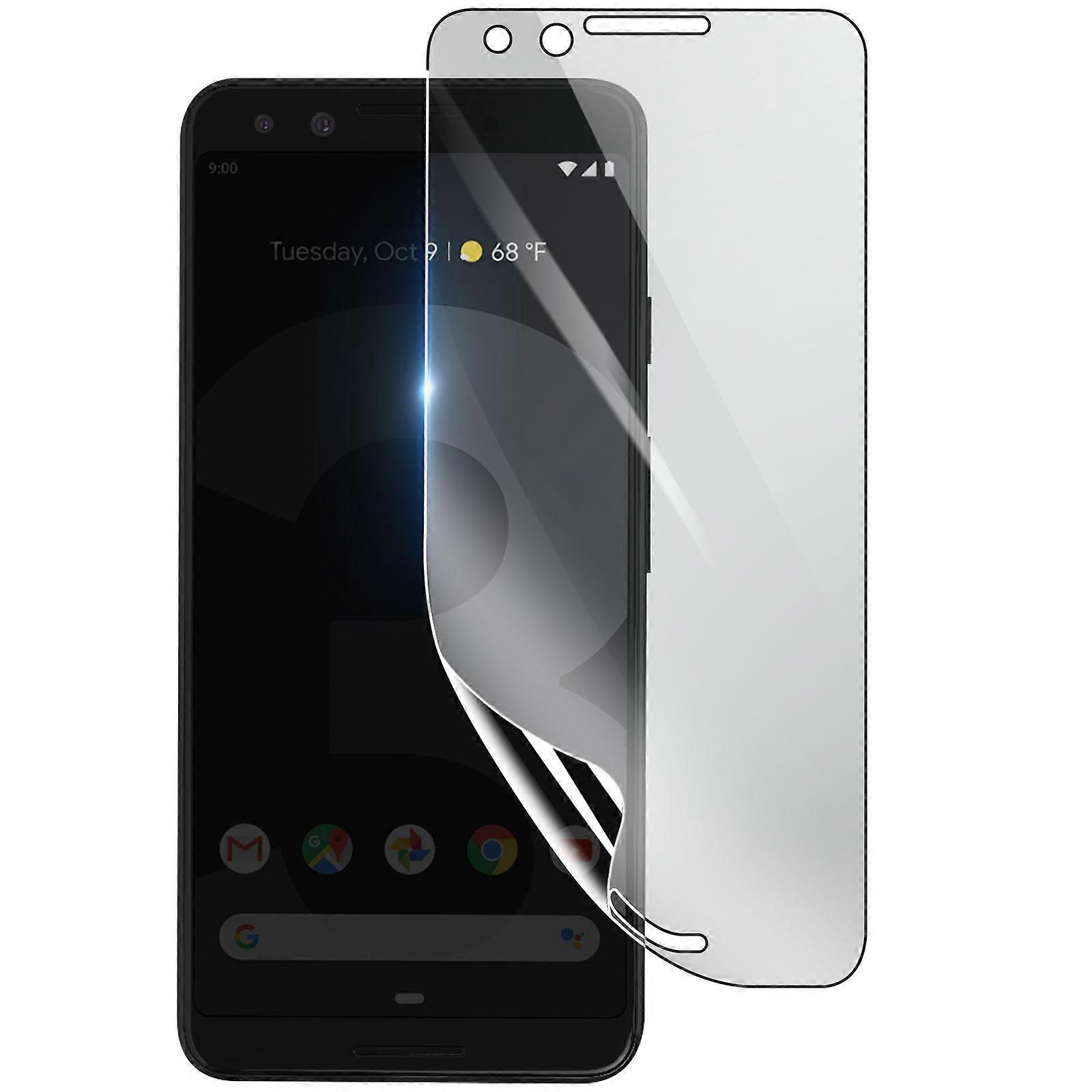 Shockproof Hydrogel Screen Protector for Google Pixel 3, Sienna