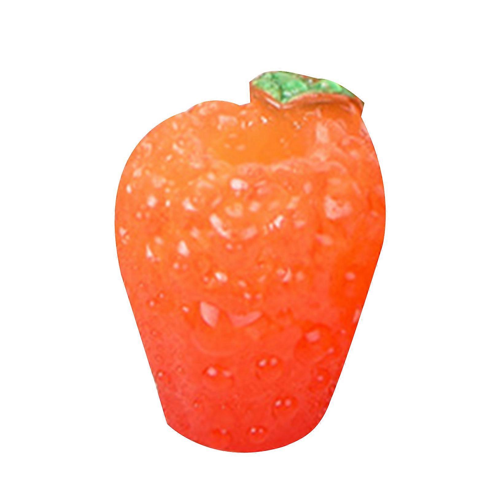 Mini Fruit Resin Figurine Simulation Orange Grape Fruits Ornament Dollhouse